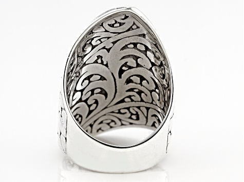 Sterling Silver Watermark Ring