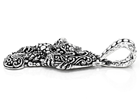 Silver "Pour Into Another" Koala Pendant
