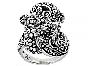 Silver "Pour Into Another" Koala Ring