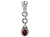 Orange Madeira Citrine Sterling Silver Pendant .97ct