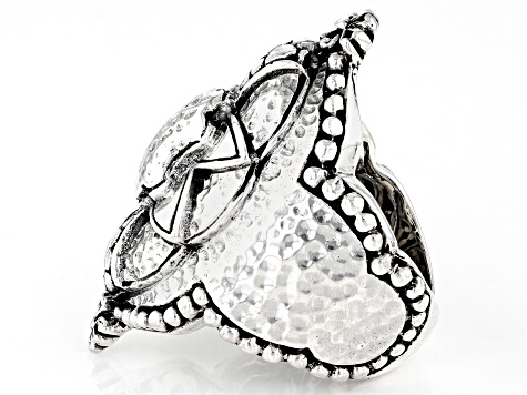 Silver "Let Him Transform You" Ring