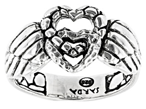 Silver "Sow Into Love" Watermark Ring