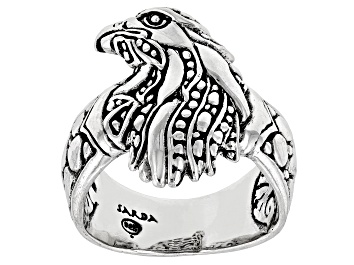 Picture of Silver "Freedom Reigns" Eagle Ring