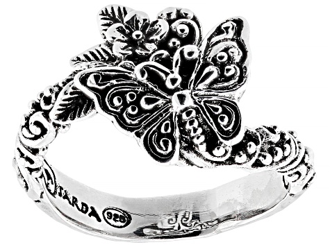 Sterling Silver "Into the Wind" Butterfly Ring