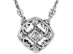 Silver "Moments He Gives" Necklace