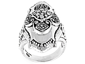 Sterling Silver "One Moment At A Time" Ring