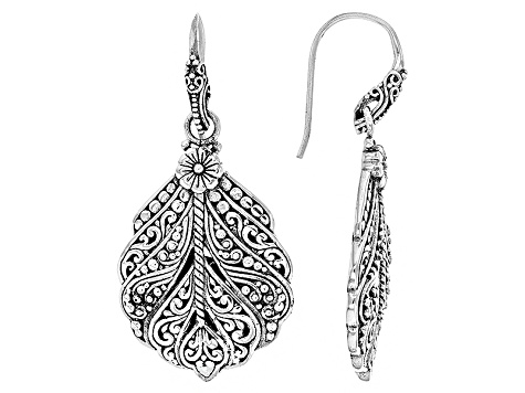 Sterling Silver Filigree Earrings Sra607 Jtv Sterling Silver Filigree Earrings