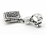 Blue Tanzanite Silver Enhancer Pendant .20ct
