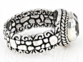 White Quartz Silver Ring 1.85ct