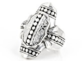 Silver "Trust Him In Everything" Ring