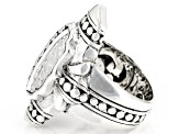 Silver "Trust Him In Everything" Ring