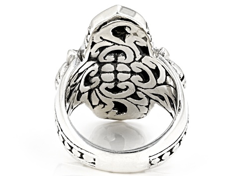 Silver "Trust Him In Everything" Ring