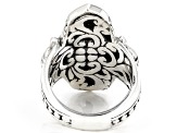 Silver "Trust Him In Everything" Ring