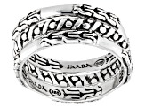 Silver "Chains Broken 1" Set of 3 Stackable Rings