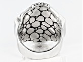 Silver "Anchor To My Soul" Watermark Mens Ring