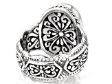 Lab Created Twilight Opal Quartz Doublet Ring 4.46ct