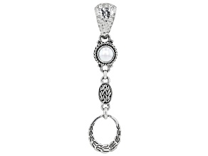 Cultured Freshwater Pearl Sterling Silver Pendant