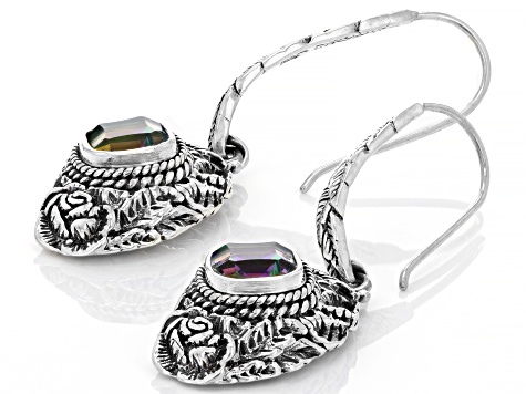 Odyssey Calypso™ Quartz Silver Earrings 3.70ctw