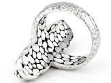 Sterling Silver "Steps Of Faith" Elongated Ring