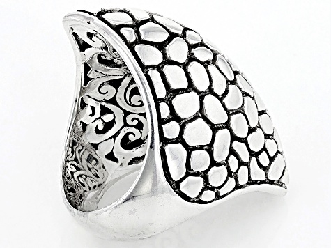 Sterling Silver Watermark Ring