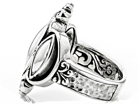 Sterling Silver "Take Me To Glory" Ring