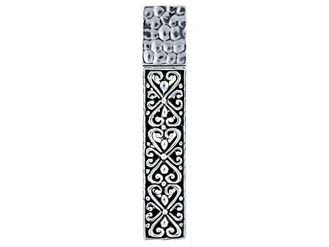 Sterling Silver Hammered Pendant