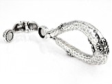 Sterling Silver Hammered Enhancer Pendant