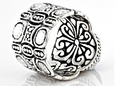 Blue Quartz Sterling Silver Band Ring