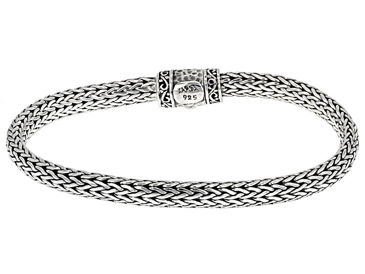 Sterling Silver Woven Link Bracelet Sterling Silver Woven Link Bracelet
