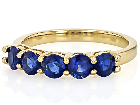 Kyanite 18k Yellow Gold Over Sterling Silver Ring 0.79ctw - STK1127 | JTV