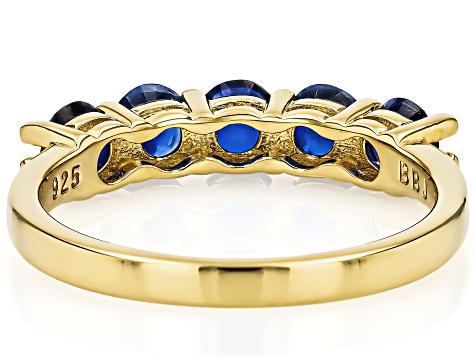 Kyanite 18k Yellow Gold Over Sterling Silver Ring 0.79ctw