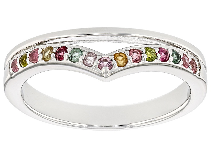 【関税込み】Slot Ring Core in Silver-Tone Rhodium Judith Ripka Cubic Zirconia Rhodium Over Sterling Silver