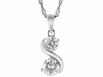 Strontium Titanate 18k yellow gold over silver pendant 3.30ct.