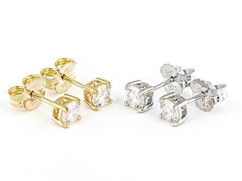 Izoa Mira Stud Earrings Gold