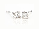 White Diamond 14k White Gold Stud Earrings 0.25ctw