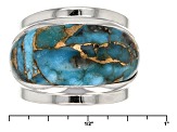 Turquoise Kingman Sterling Silver Ring