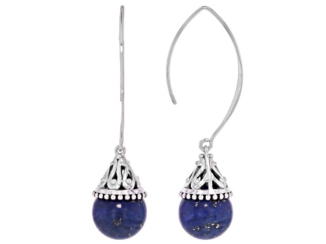 HAKUHODO Lapis Lazuli Set H6483 7本セット Blue Lapis Lazuli Rhodium Over Sterling Silver Bracelet