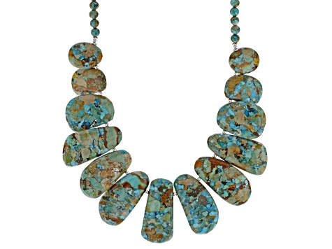 turquoise color necklace
