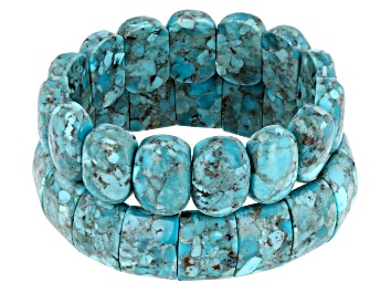 Picture of Turquoise 2 Stretch Bracelet Set