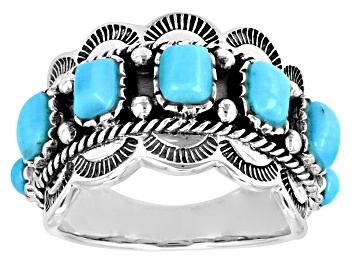 Picture of Blue Arizona Turquoise Sterling Silver Ring