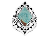 Green Kite Kingman Turquoise Sterling Silver Ring