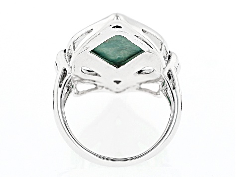 Green Kite Kingman Turquoise Sterling Silver Ring