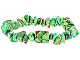 Multi-Shaped Green Turquoise Set of 3 Stretch Bracelets