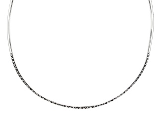 Sterling Silver Collar Necklace