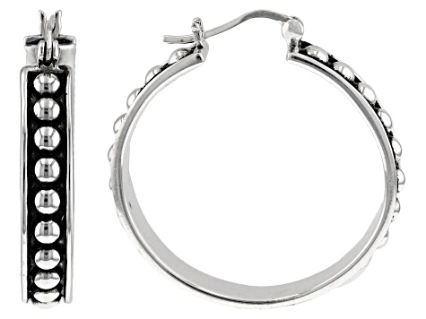 Sterling Silver Hoop Earrings