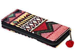 Multi-Color Fabric Wallet