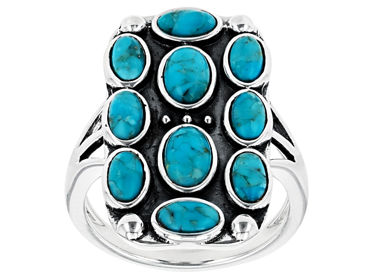 Women's Turquoise good Cabochon Expansion Watch#4