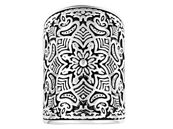 Picture of Sterling Silver Floral Statement Ring
