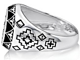 Sterling Silver Kokopelli Motif Ring