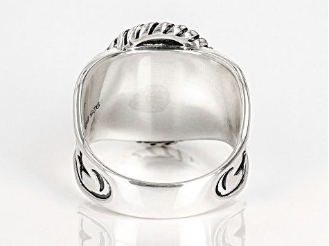 Blue Turquoise Sterling Silver Ring